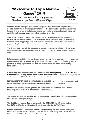 Cover Community News 2019 Programme